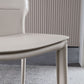 Modern Armless Chair Metal Frame Guest Chair for Dining Room