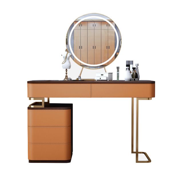 Tocador glamoroso con 5 cajones tocador de madera maciza tocador