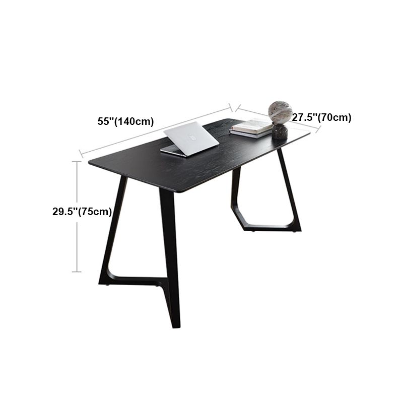 Solid Wood Contemporary Rectangle Dining Table Wood Top Indoor Table with Sled Base Clearhalo ' dining_table' 'Dining Tables & Seating' 'Dining Tables' 'furn' 'furn_dining_table' 'Furniture' 'furniture_dining_table' 'Kitchen & Dining Furniture' 'kitchen&dining_furn' 'kitchen' 'kitchen_dining_table' 1200x1200_07c90d1a-bea7-400f-8fde-edea5de60d6d