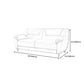 Leather Modern 3-seat Pillow Top Arm Sofa 70.87"/55.12" W Sewn Pillow Back Sofa Clearhalo 'furn' 'furn_sofas' 'Furniture' 'furniture_sofas' 'kitchen' 'kitchen_sofas' 'Living Room Furniture' 'Sofa' 'sofas' 1200x1200_07c9562a-c4e8-4ef5-bb17-4d7fc6b8a1e8