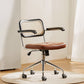 Modern Style Swivel Chair Low Back Home Office Chair with Wheels Clearhalo 'furn' 'furn_office_chair' 'Furniture' 'Office Chairs' 'Office Furniture' 'office_chair' 1200x1200_07ca12f3-7d66-4171-b0e2-9ea53bb1f7a2