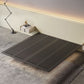 84.65 inch Wide Contemporary Platform Bed Frame Solid Wood Bed