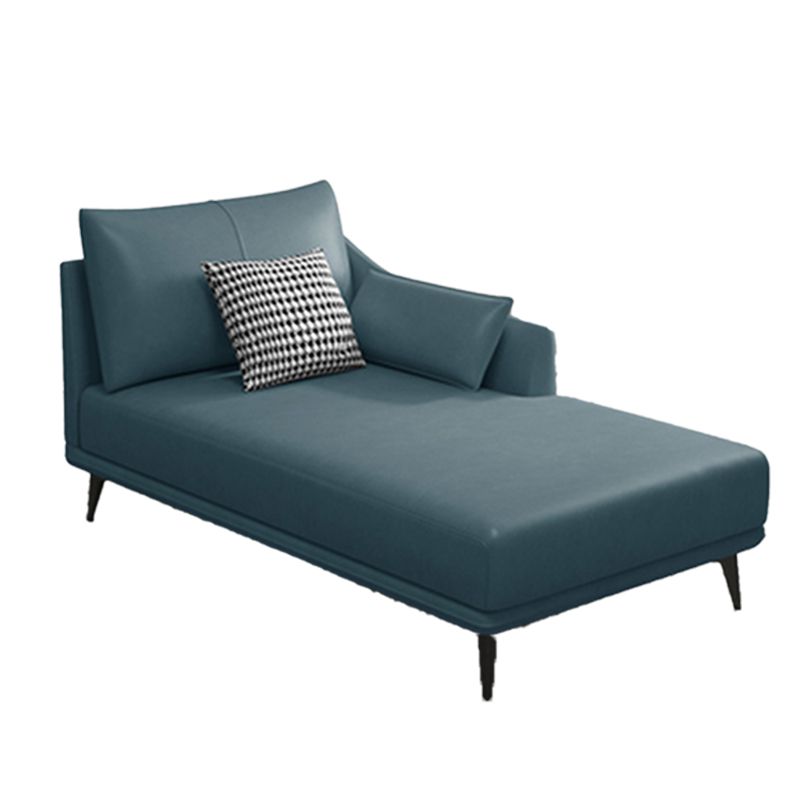 Modern Chaise Lounge Couch One Armed Chaise Lounge with Pillows Clearhalo 'Chairs & Seating' 'Chaise Lounge' 'chaise_lounge' 'furn' 'furn_chaise_lounge' 'Furniture' 'Living Room Furniture' 1200x1200_07cd2622-8c0f-4c9f-9bb3-22a2034ed772