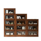 Solid Wood Standard Bookcase Contemporary Vertical Bookcase with Glass Doors Clearhalo 'Bookcases' 'furn' 'furn_bookcases' 'Furniture' 'furniture_bookcases' 'kitchen' 'kitchen_bookcases' 'Living Room Furniture' 'Office Furniture' 1200x1200_07cdcd02-08f6-494c-b880-5e364de5c361