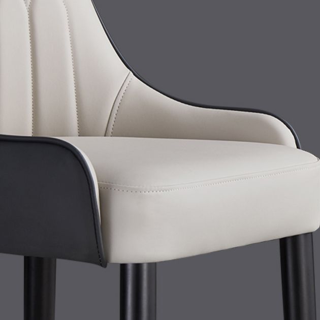 Nordic Glam Style Dining Chairs Metal Dining Arm Side Chair for Kitchen (Set of 2) Clearhalo ' kitchen&dining_furn' 'Dining Chairs' 'Dining Tables & Seating' 'dining_chair' 'furn' 'furn_dining_chair' 'Furniture' 'furniture_dining_chair' 'Kitchen & Dining Furniture' 'kitchen' 1200x1200_07ce0f95-7acb-4833-9b33-053662916190