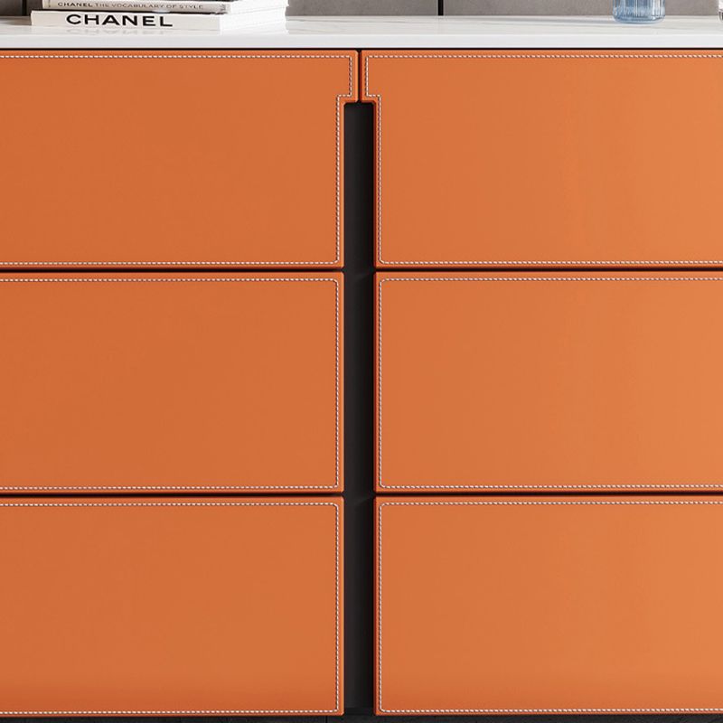 31,5 "H bullette de style moderne serveur de style moderne avec tiroirs pour cuisine et salle à manger