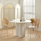 Round Dining Site Table Simple Style Solid Wood Table,35.4"L x 35.4"W x 29.5"H Clearhalo ' dining_table' 'Dining Tables & Seating' 'Dining Tables' 'furn' 'furn_dining_table' 'Furniture' 'furniture_dining_table' 'Kitchen & Dining Furniture' 'kitchen&dining_furn' 'kitchen' 'kitchen_dining_table' 1200x1200_07d0b092-03ea-4ce7-bc92-aa8aa62eb7c9