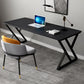 Rectangle Sintered Stone Two-Color Dining Table Simplicity Double Pedestal Table for Dining Room Clearhalo ' dining_table' 'Dining Tables & Seating' 'Dining Tables' 'furn' 'furn_dining_table' 'Furniture' 'furniture_dining_table' 'Kitchen & Dining Furniture' 'kitchen&dining_furn' 'kitchen' 'kitchen_dining_table' 1200x1200_07d0dbe6-48e0-45be-a845-3449c509a725