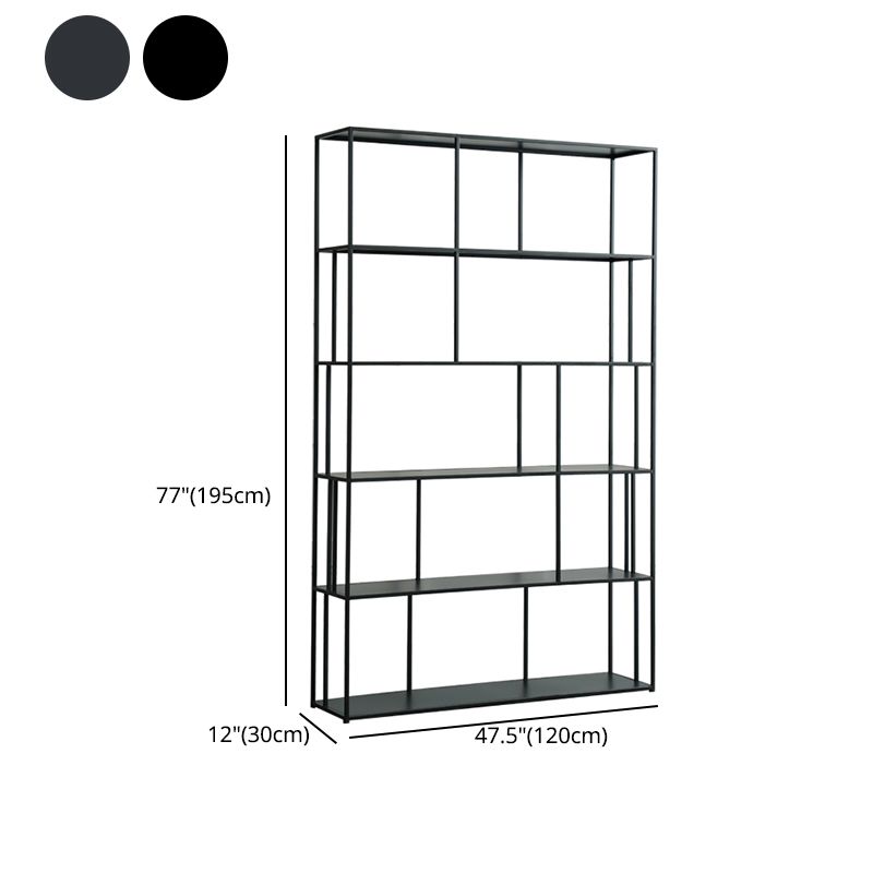 76.77 "H Bücherregal Open Back Back Back Back Back Back Back Back Back Back Back Back Back Back Back Back Back Modern Style Bookase für Heimbüro