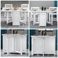 Contemporary Style Dining Site Table Drop-Leaf Dining Table for Dining Room Clearhalo ' dining_table' 'Dining Tables & Seating' 'Dining Tables' 'furn' 'furn_dining_table' 'Furniture' 'furniture_dining_table' 'Kitchen & Dining Furniture' 'kitchen&dining_furn' 'kitchen' 'kitchen_dining_table' 1200x1200_07d4eda2-81a5-4d1a-8a1c-2e6da00290dd