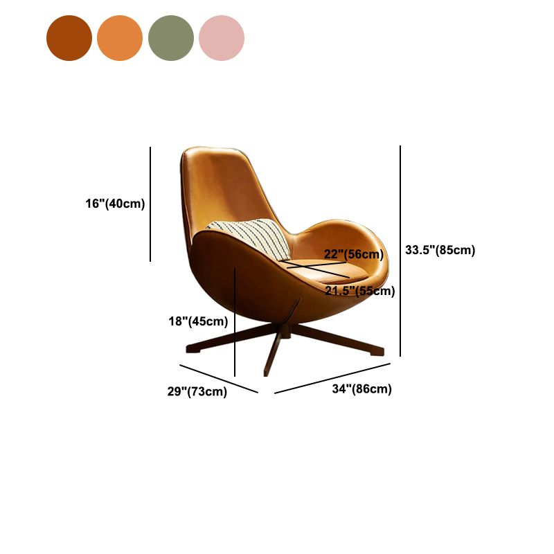 33.85 "Silla ancha de brazos acampanados acento con pierna de 4 estrellas