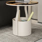 19.7" Storage Round Side Table Metal Drum Sofa Side Accent Table Clearhalo 'Coffee & Accent Tables' 'End & Side Tables' 'end_side_tables' 'furn' 'furn_end_side_tables' 'Furniture' 'Living Room Furniture' 1200x1200_07d941bf-86c3-4a98-a6e4-bc74b50a2118