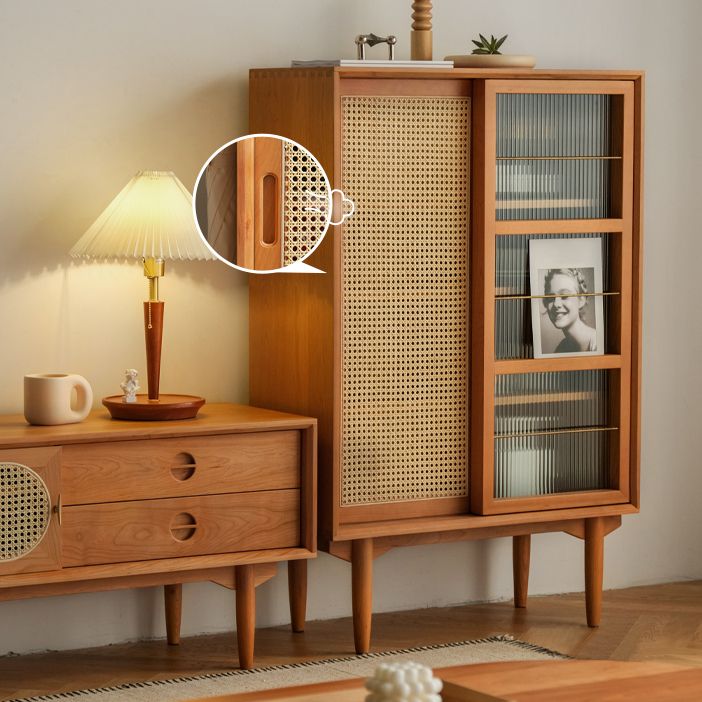 14.57"W Bookshelf Contemporary Style Solid Wood Bookcase for Home Office