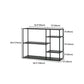 Minimalist Open Etagere Bookcase with Metal Rectangular Shelves Bookcase Clearhalo 'Bookcases' 'furn' 'furn_bookcases' 'Furniture' 'furniture_bookcases' 'kitchen' 'kitchen_bookcases' 'Living Room Furniture' 'Office Furniture' 1200x1200_07dbfbef-030c-41d1-997c-20e623c1982a