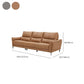 Genuine Leather Flared Arm Sectional -Contemporary Power Recliner Sectional Couch Clearhalo 'furn' 'furn_sectionals' 'Furniture' 'Living Room Furniture' 'Sectionals' 1200x1200_07dc0306-2524-46e0-a490-79bd27610026