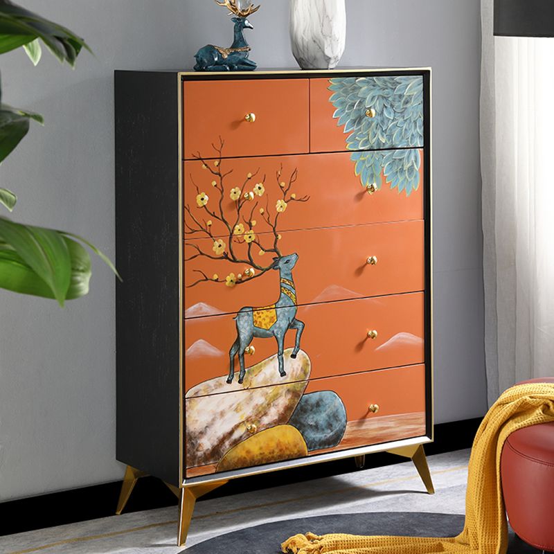 Wooden Storage Chest Contemporary Storage Chest Dresser for Bedroom Clearhalo 'Bedroom Furniture' 'Dressers & Chests' 'dressers_chests' 'furn' 'furn_dressers_chests' 'Furniture' 1200x1200_07df4e07-43b2-4cbb-81ec-6aae48c062ab