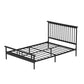 39.37 "H Standaard bed spraakmakende bed met hoofdeinde en voetbord