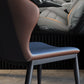 Contemporary Dining Chair Armless Metal Wingback Chairs for Kitchen Clearhalo ' kitchen&dining_furn' 'Dining Chairs' 'Dining Tables & Seating' 'dining_chair' 'furn' 'furn_dining_chair' 'Furniture' 'furniture_dining_chair' 'Kitchen & Dining Furniture' 'kitchen' 1200x1200_07e23f9a-1633-41c2-b1be-e41a7017221c