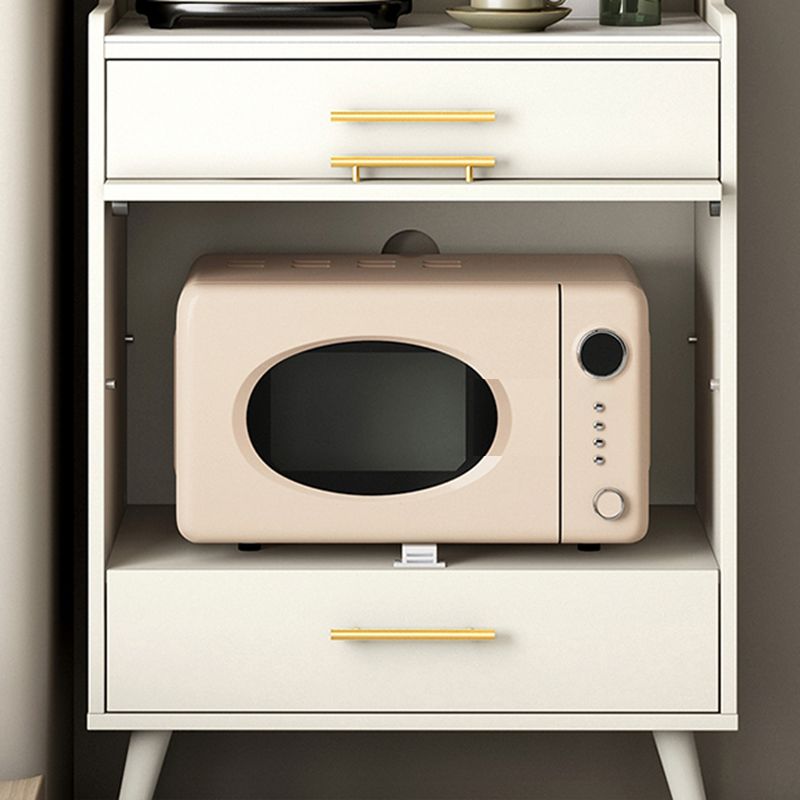 キャビネットと引き出し付きのグラムスタイルダイニングビュッフェストーンサイドボード