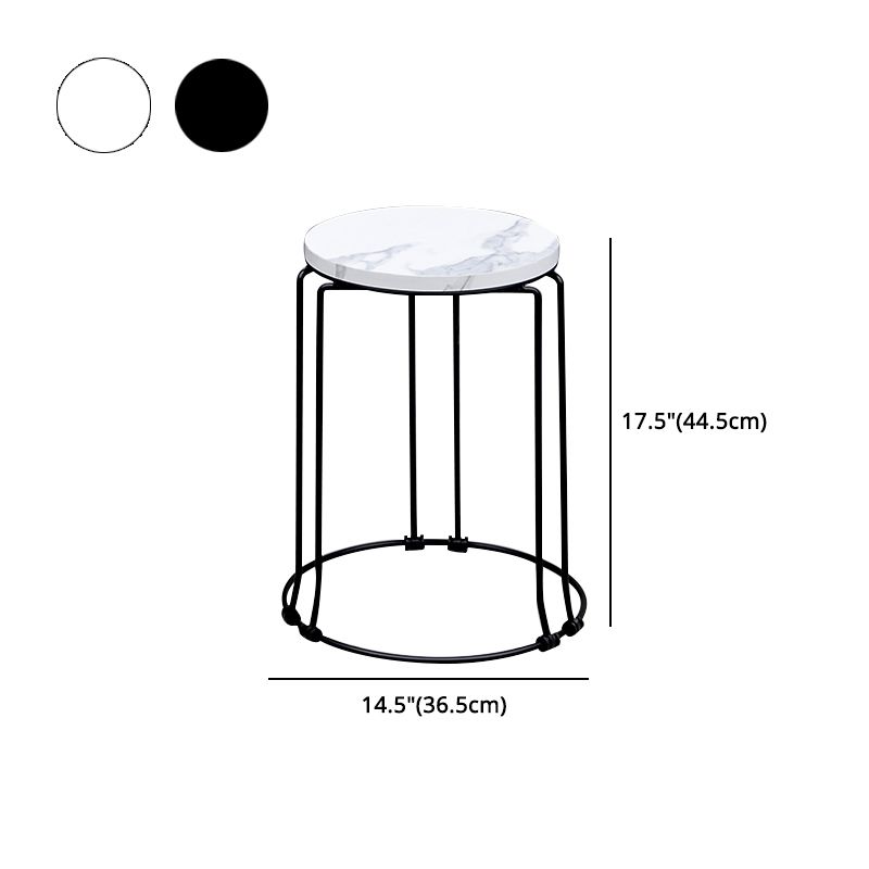 Modern 1/4/9/11/13 Pieces Foldable Dinette Set White Engineered Wood Dining Table Set Clearhalo 'Dining Room Sets' 'Dining Tables & Seating' 'dining_room_set' 'furn' 'furn_dining_room_set' 'Furniture' 'furniture_dining_room_set' 'Kitchen & Dining Furniture' 1200x1200_07e836de-323f-4a3e-9f84-d298b926dfd4