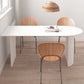 Contemporary Home Pine Solid Wood Dining Table Freeform Table with Double Pedestal Base Clearhalo ' dining_table' 'Dining Tables & Seating' 'Dining Tables' 'furn' 'furn_dining_table' 'Furniture' 'furniture_dining_table' 'Kitchen & Dining Furniture' 'kitchen&dining_furn' 'kitchen' 'kitchen_dining_table' 1200x1200_07ea2383-18c6-43c3-a53f-a785c7ae2a07