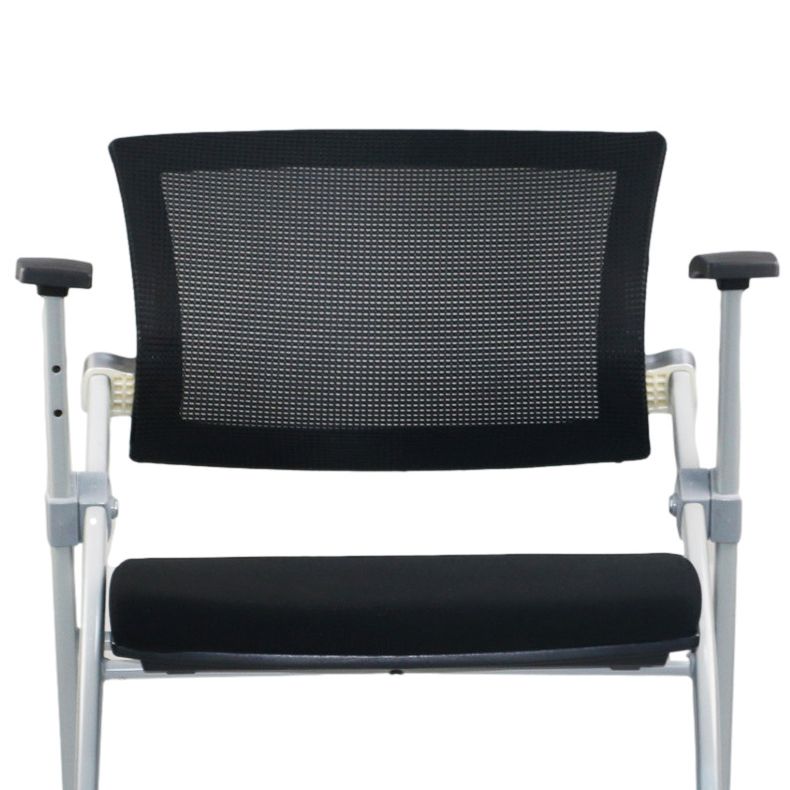 Modern Low Back Office Chair Gray Frame with Breathable AirGrid Conference Chair Clearhalo 'furn' 'furn_office_chair' 'Furniture' 'Office Chairs' 'Office Furniture' 'office_chair' 1200x1200_07ebe842-7322-4e56-bb36-b715d3ca08ae