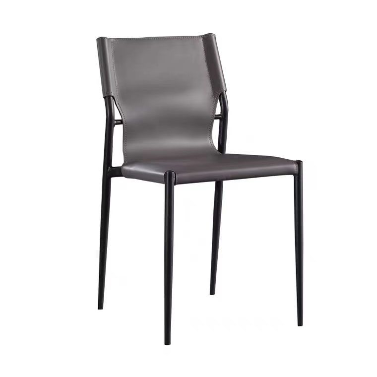 Contemporary Style Dining Chairs Kitchen Armless Side Chair with Metal Legs Clearhalo ' kitchen&dining_furn' 'Dining Chairs' 'Dining Tables & Seating' 'dining_chair' 'furn' 'furn_dining_chair' 'Furniture' 'furniture_dining_chair' 'Kitchen & Dining Furniture' 'kitchen' 1200x1200_07ee33e6-cc37-404f-ac0d-6daa1631d0e2