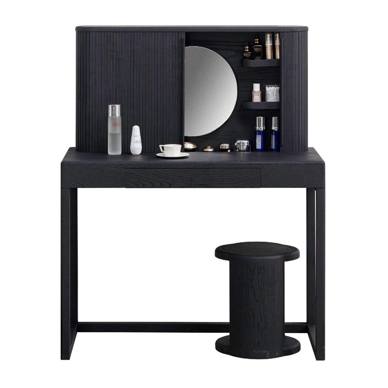 Tavolo da scrivania per vanità tradizionale per la camera da letto tavolo da toeletta in legno massiccio