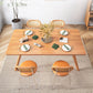 Rectangle Dining Set 1/2/5 Pcs Solid Wood Dining Table and Chairs Clearhalo 'Dining Room Sets' 'Dining Tables & Seating' 'dining_room_set' 'furn' 'furn_dining_room_set' 'Furniture' 'Kitchen & Dining Furniture' 1200x1200_07ef3ad6-e4b4-47a3-9f94-09cfe8885ae3