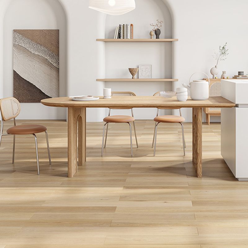 Modern Style Wooden Table Free Form Table with 3 Legs for Home Clearhalo 'Dining Tables & Seating' 'Dining Tables' 'dining_table' 'furn' 'furn_dining_table' 'Furniture' 'Kitchen & Dining Furniture' 1200x1200_07ef74fe-7e0d-41e9-b657-191344545a89