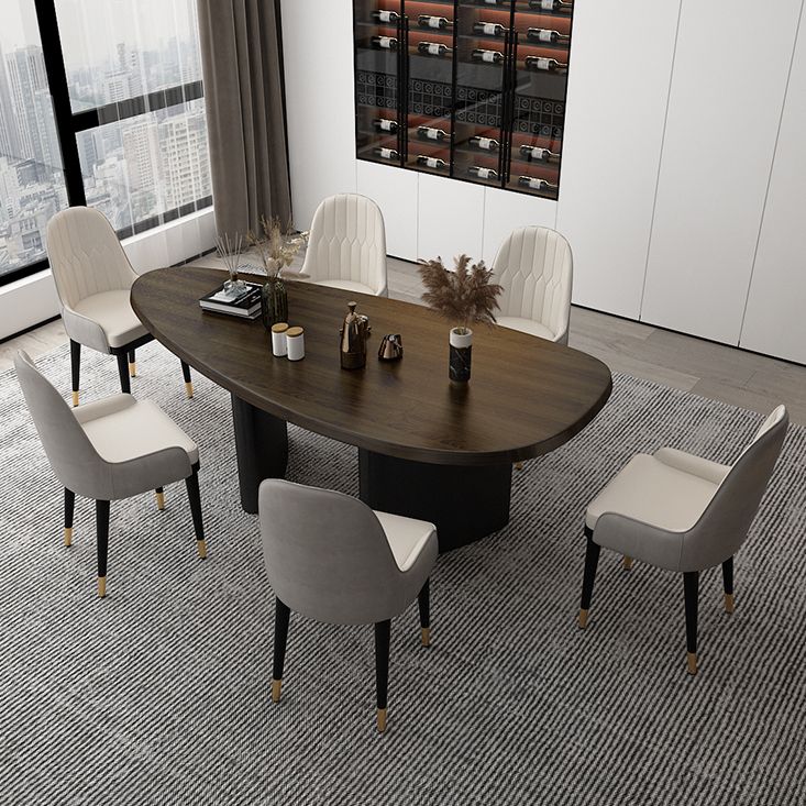 Free Form Work Table Home Office Solid Wood Industrial Writing Desk Clearhalo 'furn' 'furn_office_desk' 'Furniture' 'furniture_office_desk' 'Office Desks' 'Office Furniture' 'office_desk' 1200x1200_07ef987e-d896-45dc-8694-1688b5b909c4