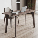 Base de bureau à bois massif Parsons Base 29.53 "Bureau d'écriture de haut