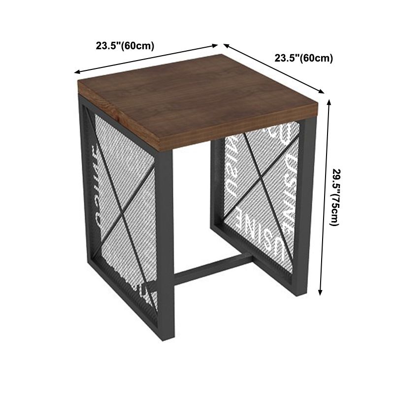 Industrial Dining Room Table Pine Solid Wood Table with Black Trestle Base Clearhalo ' dining_table' 'Dining Tables & Seating' 'Dining Tables' 'furn' 'furn_dining_table' 'Furniture' 'furniture_dining_table' 'Kitchen & Dining Furniture' 'kitchen&dining_furn' 'kitchen' 'kitchen_dining_table' 1200x1200_07f2f3ea-c1c1-4f3e-8590-c42a7e5f2d2e