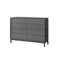 Modern Pine Horizontal Storage Chest with Soft-Close Drawers for Home Clearhalo 'Bedroom Furniture' 'Dressers & Chests' 'dressers_chests' 'furn' 'furn_dressers_chests' 'Furniture' 1200x1200_07f3cc0f-f566-4e26-82b5-b13cf68876a6
