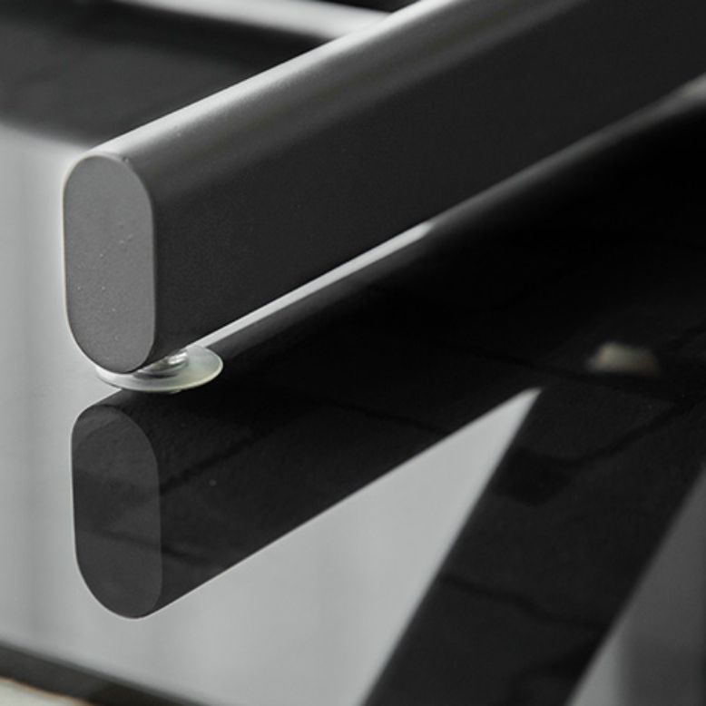 Simplicity Style Rectangle Glass Dining Site Table with 4-foot Clearhalo 'Dining Tables & Seating' 'Dining Tables' 'dining_table' 'furn' 'furn_dining_table' 'Furniture' 'Kitchen & Dining Furniture' 1200x1200_07f6fca5-a077-41e2-8a0e-4746c46eead8