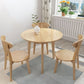 Modern Rubber Wood Dinette Set 1/2/4/5/7 Pieces Round Beige Dining Table Set Clearhalo 'Dining Room Sets' 'Dining Tables & Seating' 'dining_room_set' 'furn' 'furn_dining_room_set' 'Furniture' 'furniture_dining_room_set' 'Kitchen & Dining Furniture' 1200x1200_07f89cf6-fa12-41e7-929a-d17d7f0ec456