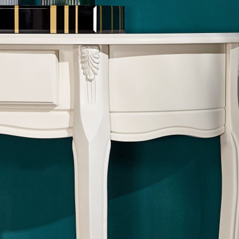 Tabella della console Freeform Tabella con console in legno con singolo cassetto