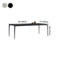 Rectangle Sintered Stone Dining Table Industrial Style 4 Legs Base Table for Home Clearhalo ' dining_table' 'Dining Tables & Seating' 'Dining Tables' 'Furniture' 'furniture_dining_table' 'Kitchen & Dining Furniture' 'kitchen&dining_furn' 'kitchen' 'kitchen_dining_table' 1200x1200_07fd3d3b-f3f6-4c8d-84cb-11233abbda20