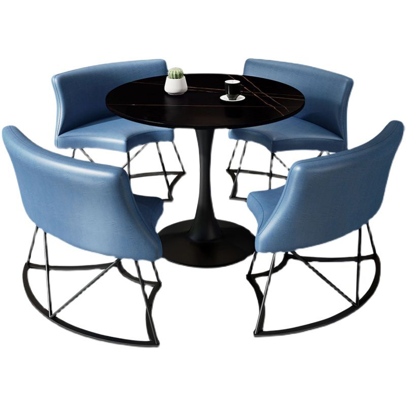 Round Furniture Traditional Luxury Stone Tulip Base Dining Room Collection Clearhalo ' dining_table' 'Dining Tables & Seating' 'Dining Tables' 'furn' 'furn_dining_table' 'Furniture' 'furniture_dining_table' 'Kitchen & Dining Furniture' 'kitchen&dining_furn' 'kitchen' 'kitchen_dining_table' 1200x1200_07fe3623-7588-4ff8-9cca-cdb8a2bd38ad