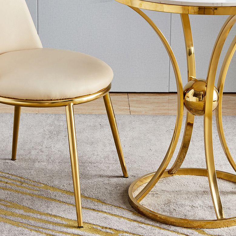 Round Table Dinette Table Traditional Luxury Dinner Room Table for Indoor Clearhalo ' dining_table' 'Dining Tables & Seating' 'Dining Tables' 'furn' 'furn_dining_table' 'Furniture' 'furniture_dining_table' 'Kitchen & Dining Furniture' 'kitchen&dining_furn' 'kitchen' 'kitchen_dining_table' 1200x1200_08000b07-2bbc-404f-9fca-01ad04c8f6da