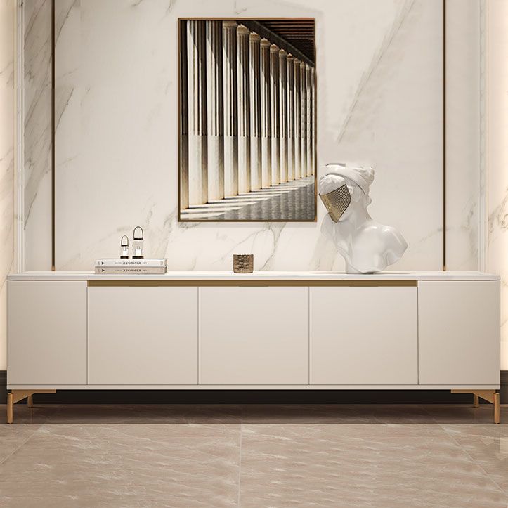 Contemporary TV Media Stand Stone TV Media Console for Living Room Clearhalo 'furn' 'furn_tv_stands_entertainment_centers' 'Furniture' 'Living Room Furniture' 'TV Stands & Entertainment Centers' 'TV Stands & Media Storage Furniture' 'tv_stands_entertainment_centers' 1200x1200_08002ade-37b9-4bc7-af9f-98c7864646f4