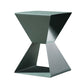 Rectangle Steel Top Side Table 19.68" Tall Abstract Base End Table with Shelves Clearhalo 'Coffee & Accent Tables' 'End & Side Tables' 'end_side_tables' 'furn' 'furn_end_side_tables' 'Furniture' 'Living Room Furniture' 1200x1200_080046e1-a9a1-4d7b-81cc-a1c9344a88ca