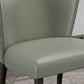 Modern Hotel Wingback Side Chair Matte Finish Upholstered Dining Chair Clearhalo ' kitchen&dining_furn' 'Dining Chairs' 'Dining Tables & Seating' 'dining_chair' 'furn' 'furn_dining_chair' 'Furniture' 'furniture_dining_chair' 'Kitchen & Dining Furniture' 'kitchen' 1200x1200_0800e19a-b0d6-40ce-96d8-62e77f18c8bc