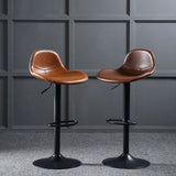 Adjustable Height Iron Leather Counter Stools Black Swivel Scandinavian Bar Stools Clearhalo 'Bar Furniture' 'Bar Stools' 'bar_stools' 'furn' 'furn_bar_stools' 'furniture_bar_stools' 'Kitchen & Dining Furniture' 'kitchen&dining_furn' 'kitchen' 'kitchen_furn' Furniture' 1200x1200_0806a69b-8c17-4385-b947-144d8ea6931e