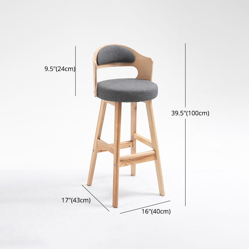 Leather Indoor Counter Stools Industrial Wood Bar Stools with Round Seat Clearhalo 'Bar Furniture' 'Bar Stools' 'bar_stools' 'furn' 'furn_bar_stools' 'furniture_bar_stools' 'Kitchen & Dining Furniture' 'kitchen&dining_furn' 'kitchen' 'kitchen_furn' Furniture' 1200x1200_0806babe-94d3-4be7-95c3-df51574cd369