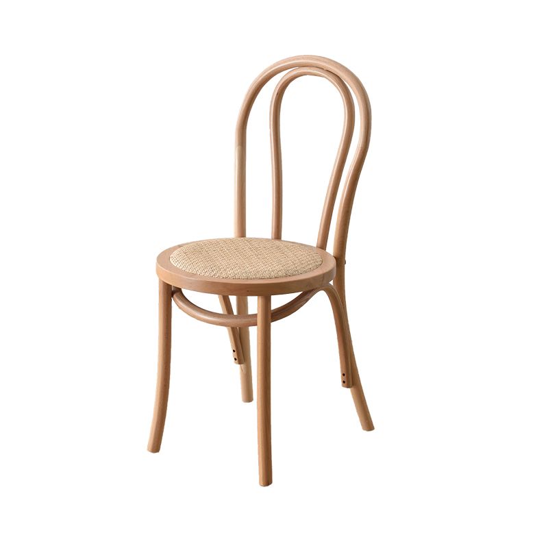 Speisesaal Armless Essstuhl offener Rücken