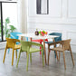 Plastic Scandinavian Kitchen Dining Room Chair Solid Back Armchair Clearhalo ' kitchen&dining_furn' 'Dining Chairs' 'Dining Tables & Seating' 'dining_chair' 'furn' 'furn_dining_chair' 'Furniture' 'furniture_dining_chair' 'Kitchen & Dining Furniture' 'kitchen' 1200x1200_080a08af-c703-4ad2-bd07-96b84c913c1d