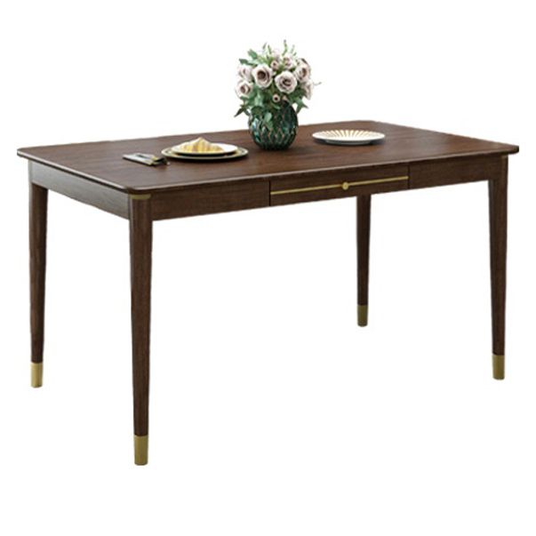 Luxury Walnut Table for Restaurant Rectangle Wooden Dining Table with 4 Legs Clearhalo ' dining_table' 'Dining Tables & Seating' 'Dining Tables' 'furn' 'furn_dining_table' 'Furniture' 'furniture_dining_table' 'Kitchen & Dining Furniture' 'kitchen&dining_furn' 'kitchen' 'kitchen_dining_table' 1200x1200_080cd83e-1783-4fb5-ab98-e2981e372d16