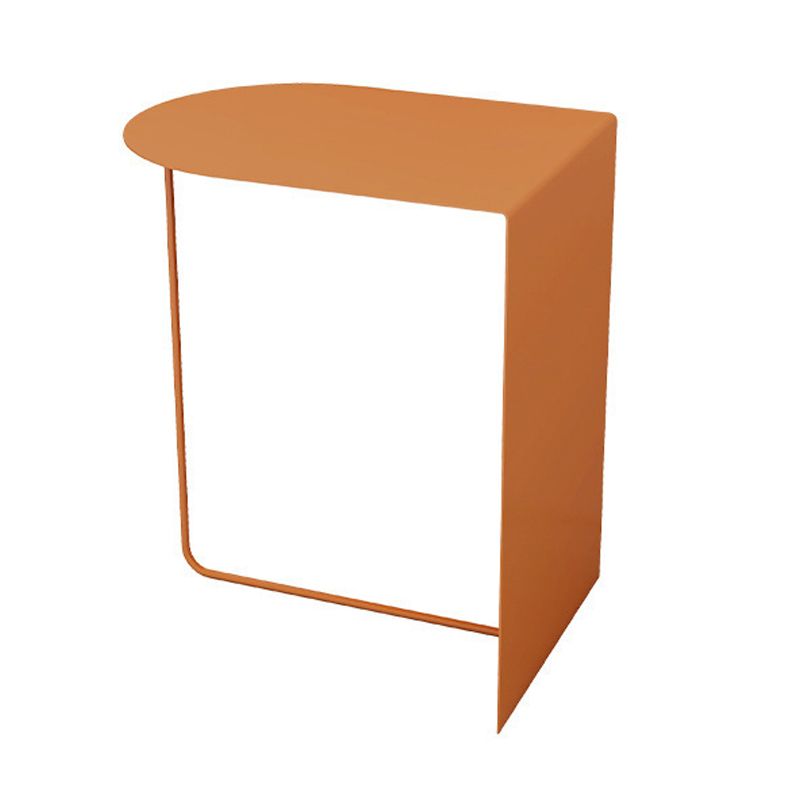 15,75 "w x 11,81" d x 19,69 "tavolo laterale di metallo h tavolo da estremità geometrica semplice