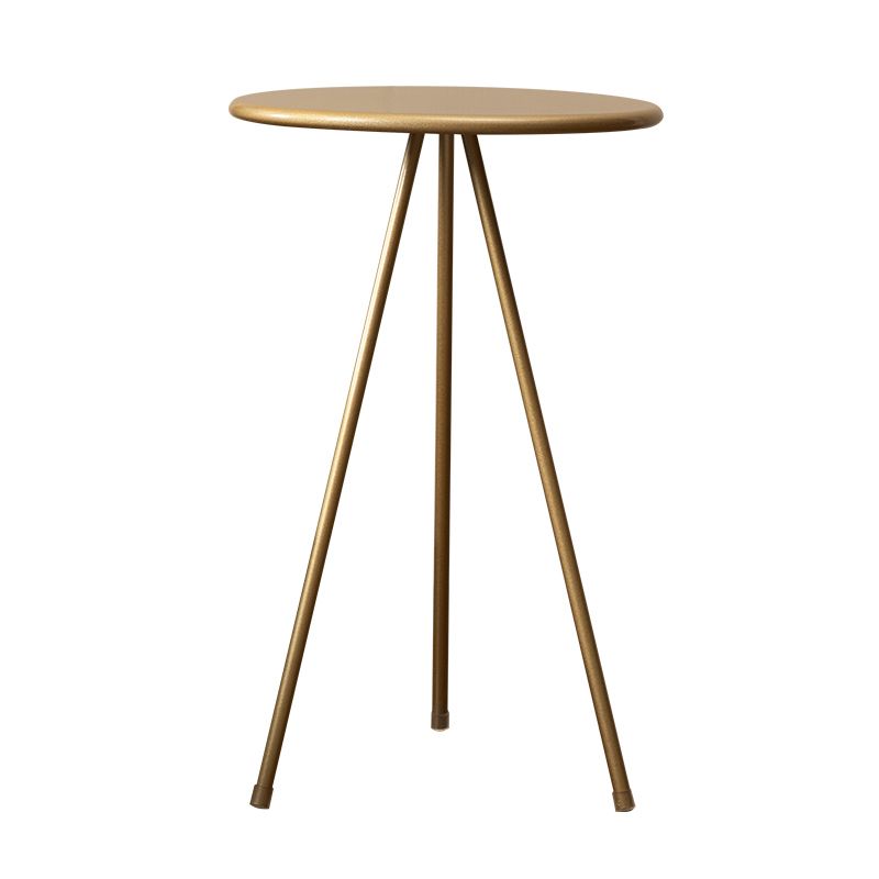 メタルホワイト/グリーン/ブラック/ゴールド3脚ベースデザインラウンドコーヒーテーブル